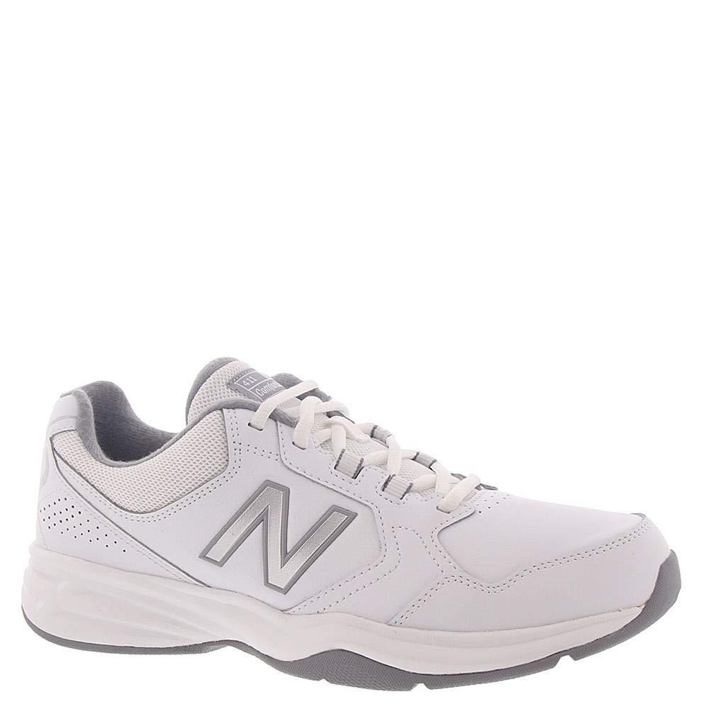 New Balance Men`s 411 V1 Training Shoe White/Silver Mink