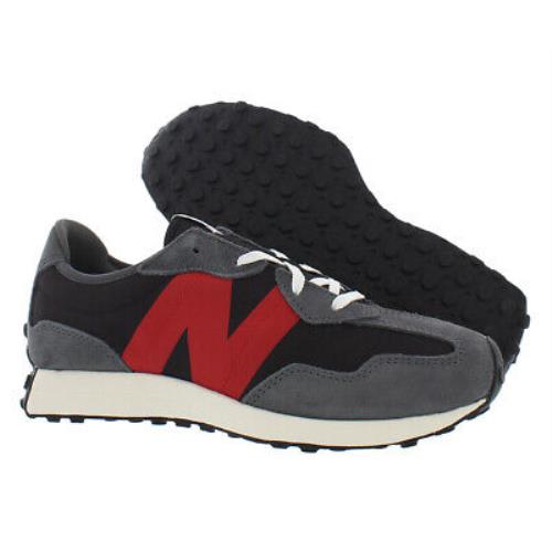 New Balance 327 Boys Shoes Size 6 Color: Charcoal/red