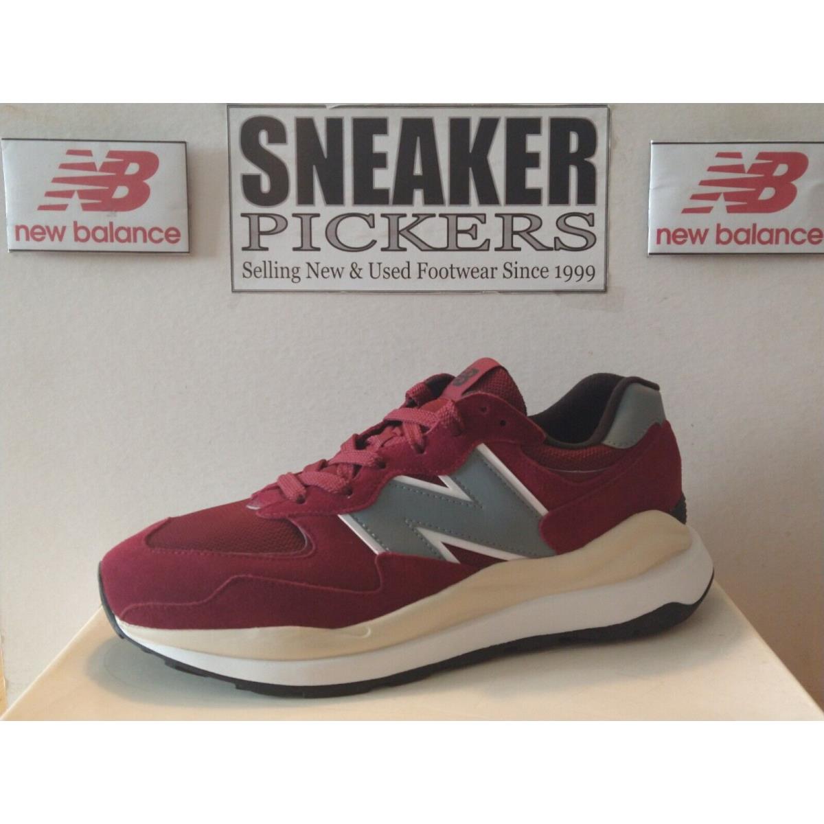 New Balance Men`s Running - M5740HL1 - Garnet / Slate Grey - Size: 10 D - New