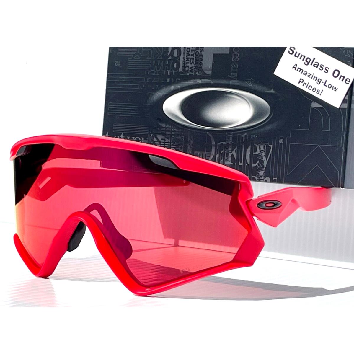 Oakley Wind Jacket 2.0 Matte Redline Prizm Snow Torch Lens Sunglass 9418-25