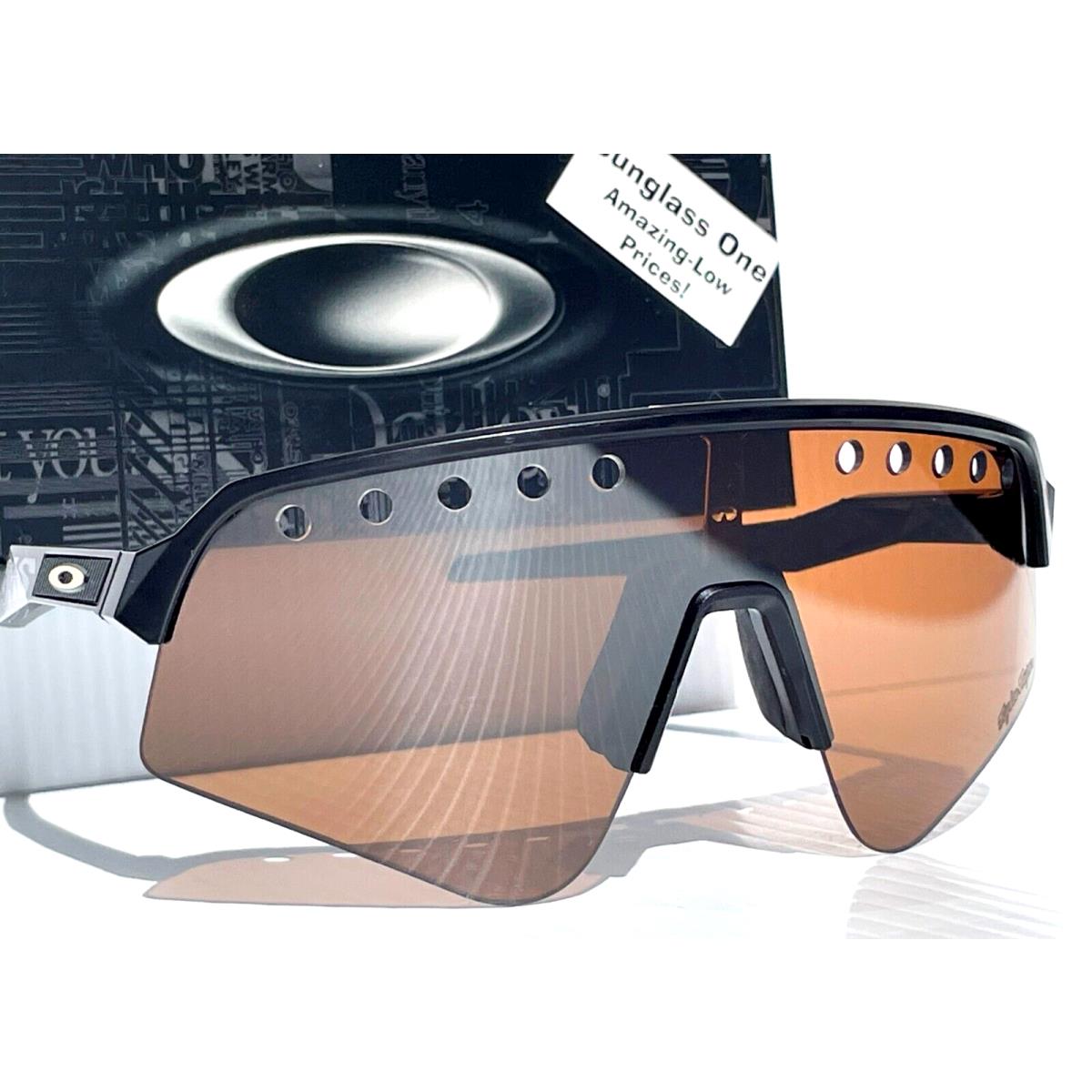 Oakley Sutro Lite Troy Lee Black Frame Prizm Tungsten Lens Sunglass 9465-19