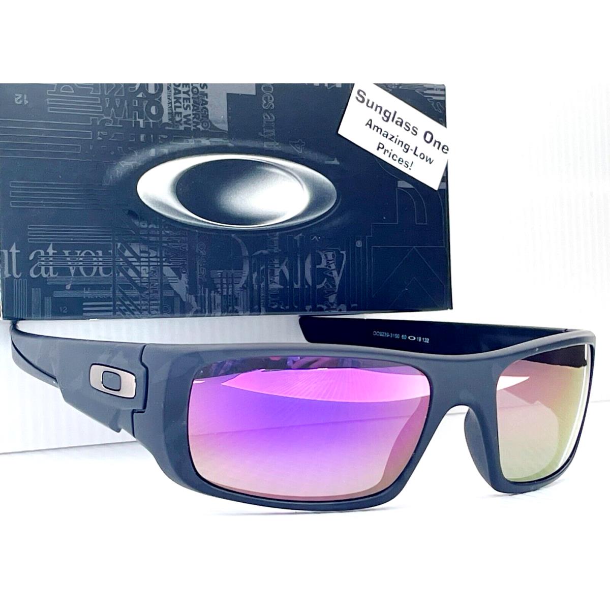 Oakley Crankshaft Shadow Camo w Polarized Galaxy Violet Lens Sunglass 9239