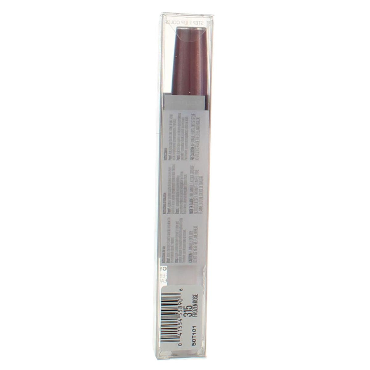 5 Pack Maybelline Super Stay Liquid Lipstick Frozen Rose 0.077 fl oz