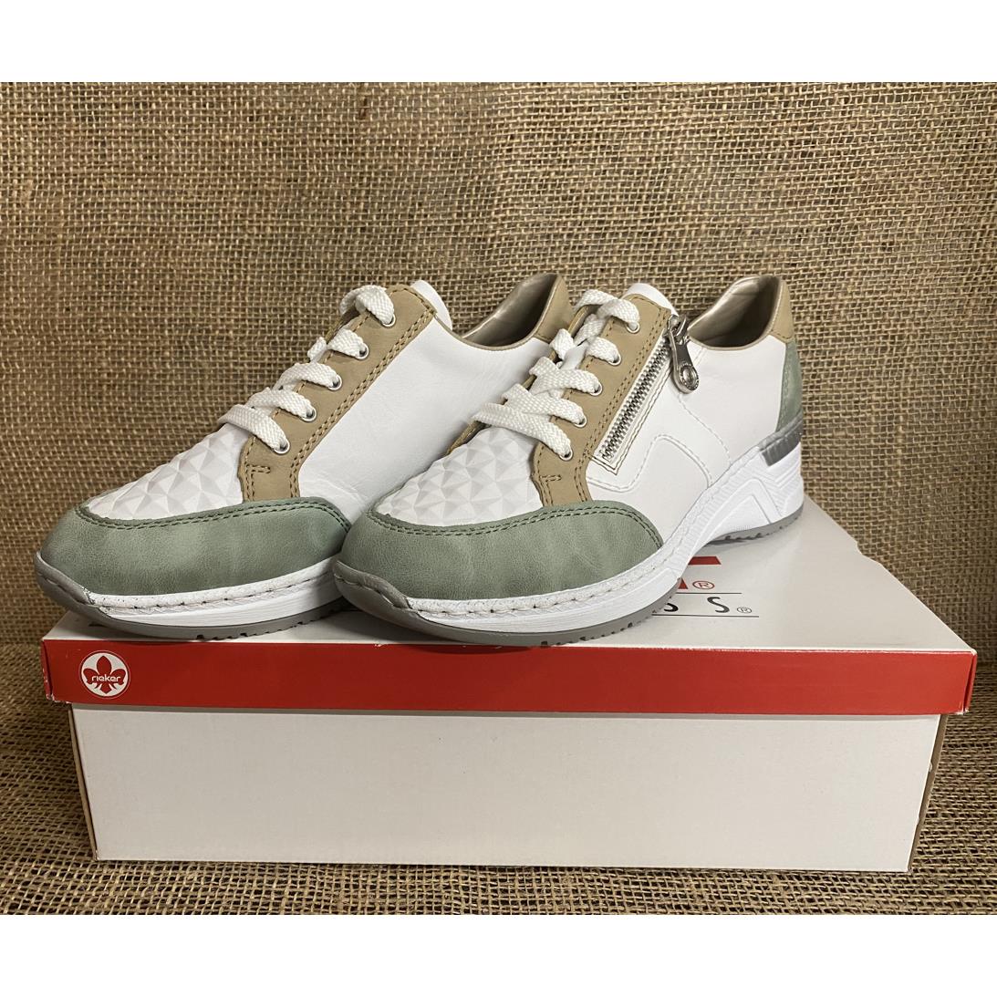 Rieker N4303-80 Women`s Kitty03 Mint Sneaker