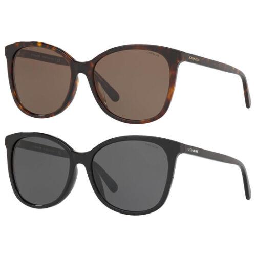 Coach Women`s Rounded Butterfly Sunglasses - HC8271U