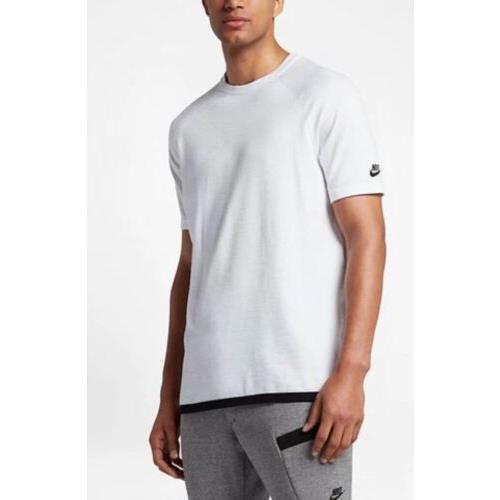 Nike Tech White Knit 2017 T- Shirts 832186-100 Men Size XL