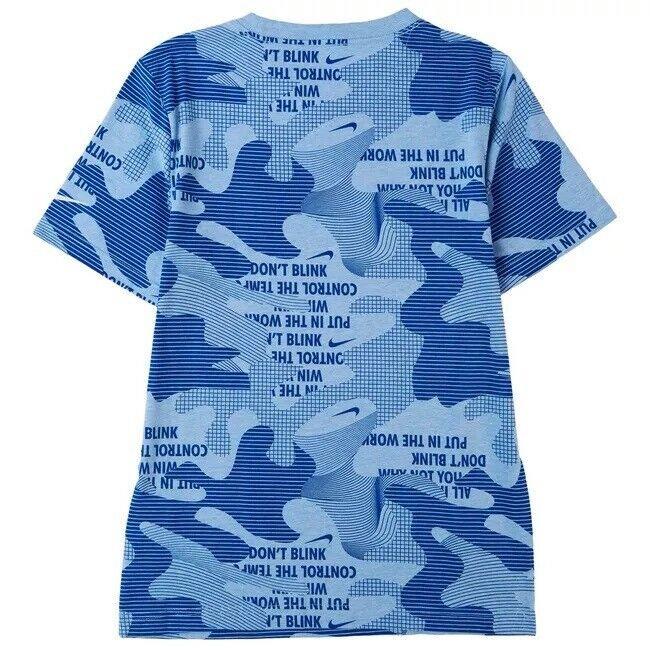 Nike 3Brand Boy`s Training Camp Blue Heather Large 12-13 Years