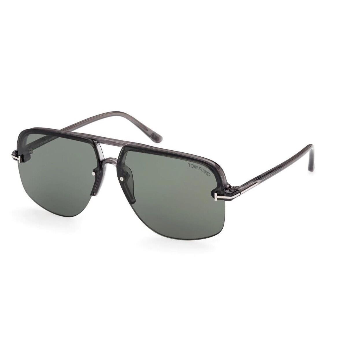 Tom Ford FT1003-20N-63 Grey/other/green