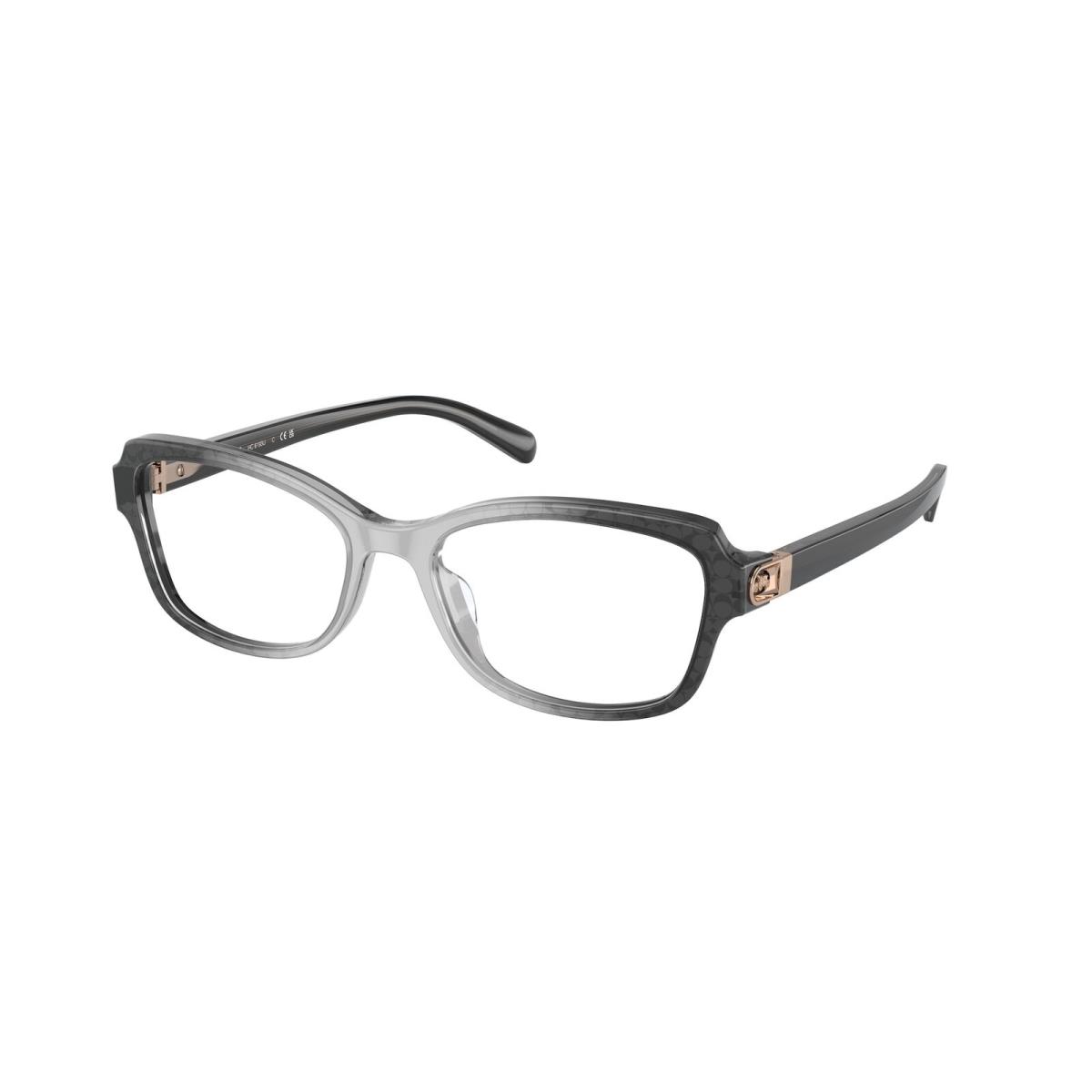 Coach HC6193U 5710 Grey Gradient Signature C Demo Lens 53 mm Women`s Eyeglasses