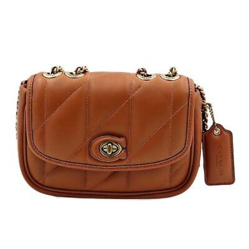 Coach Women`s Pillow Madison Shoulder Bag with Quilting - Orange