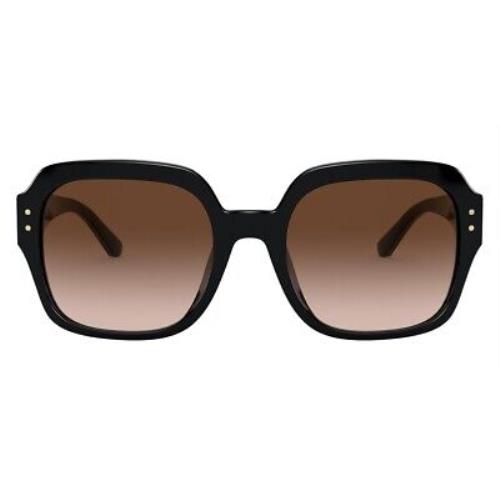 Tory Burch TY7143U Sunglasses Women Black Square 56mm