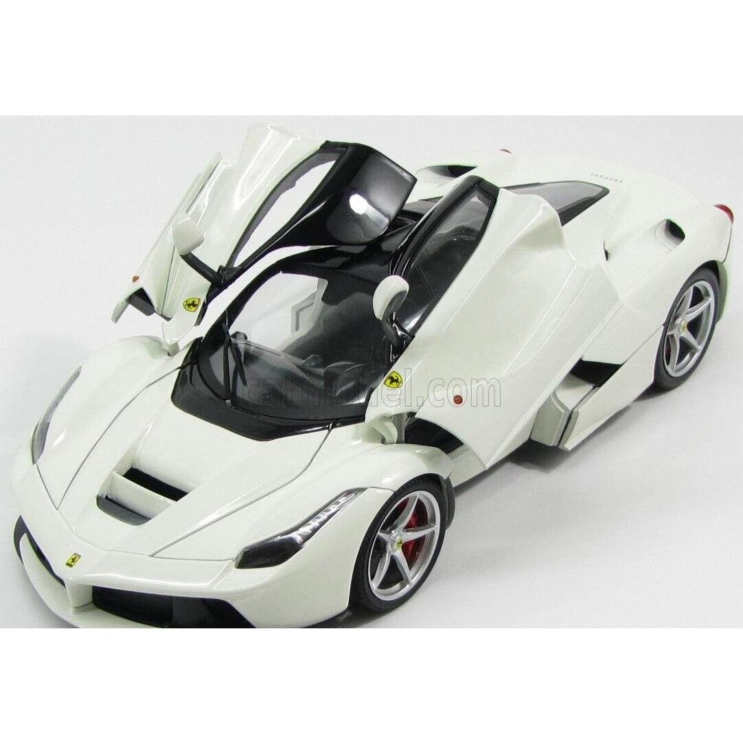 Hotwheels 2013 Ferrari Laferrari White 1:18 BLY54 Rare