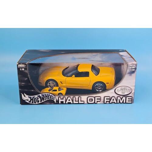 Hot Wheels C5 2-VETTE Set Hall OF Fame 1:18 1:64 Scale 1/18 Wow