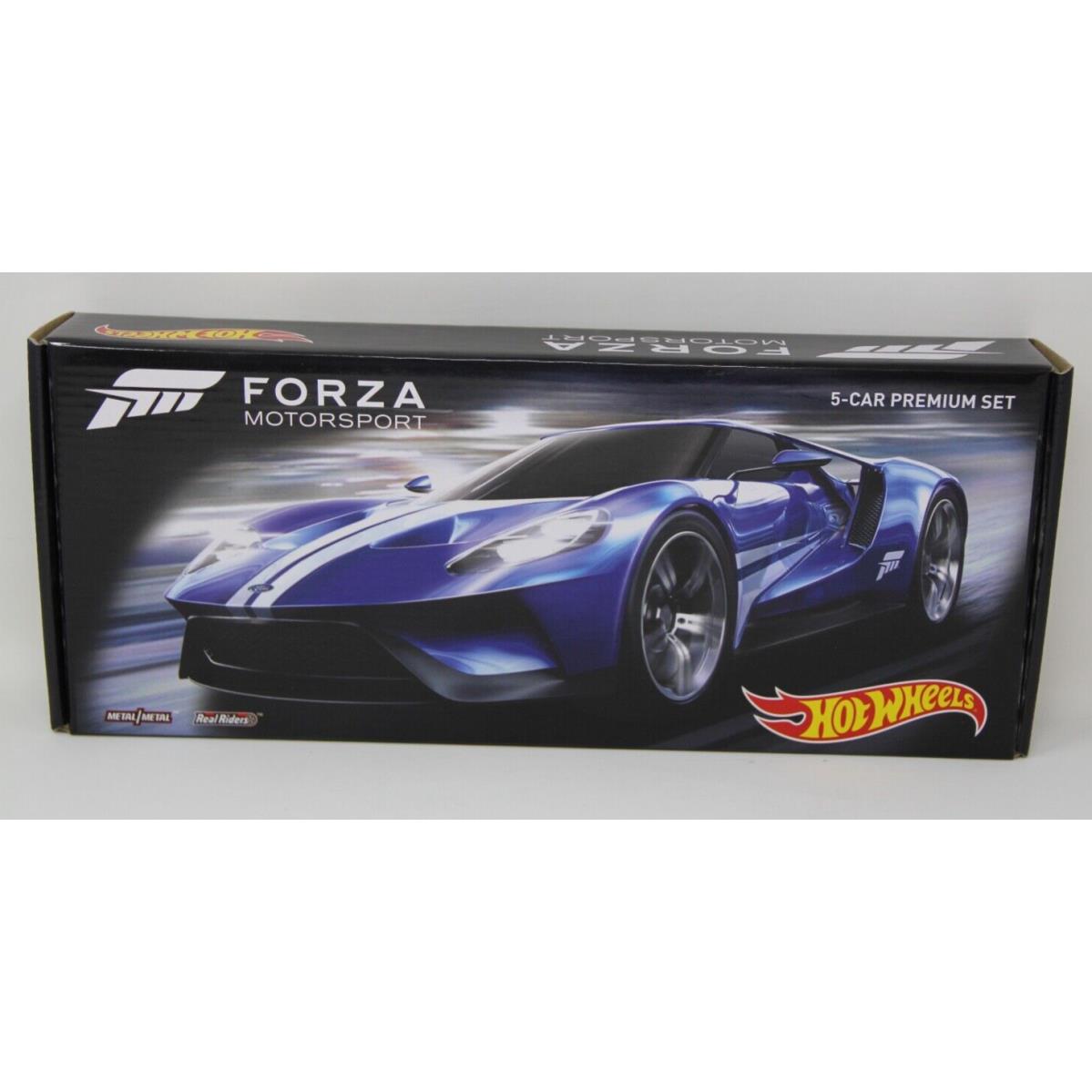 Hot Wheels 2016 Forza Motorsport Premium 5 Car Set