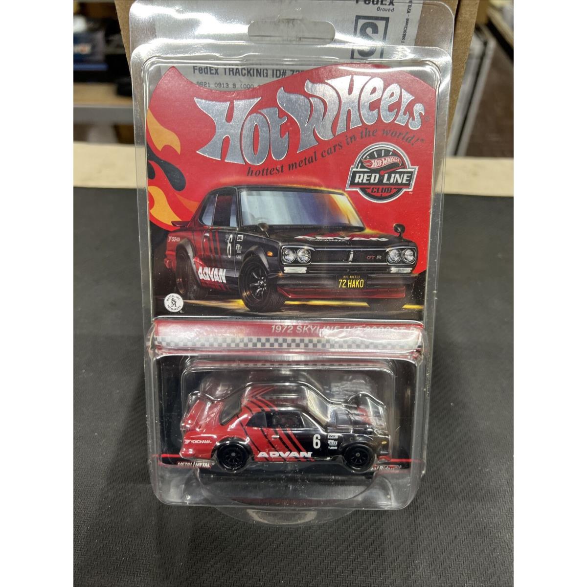 Hot Wheels Rlc 1972 Skyline H/t 2000GT-R In Hand