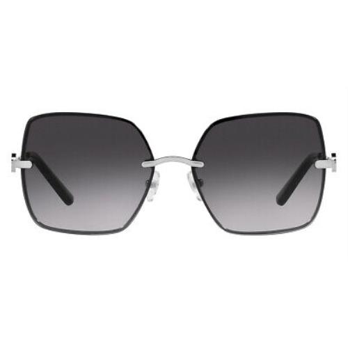 Tory Burch TY6080 Sunglasses Women Silver Geometric 58mm