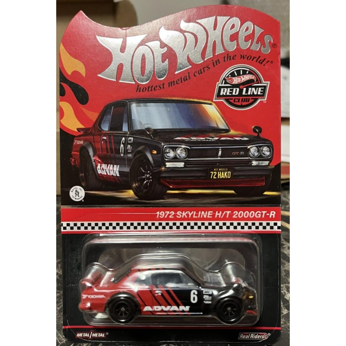 2024 Hot Wheels Rlc Exclusive 1972 Skyline H/t 2000GT-R