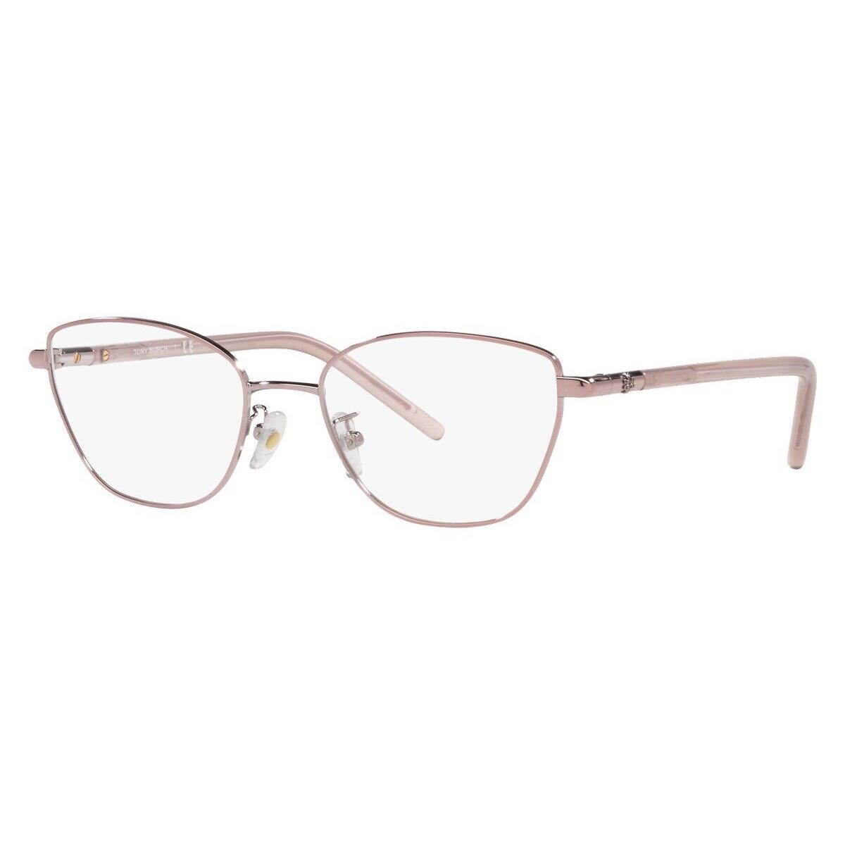 Tory Burch Women`s 50mm Shiny Rose Gold Opticals TY1074-3317-50