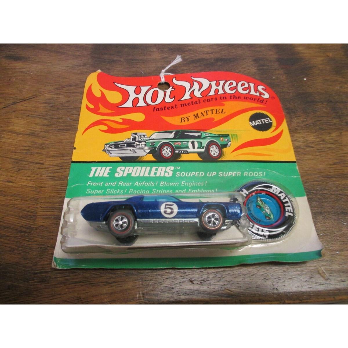 Mattel 1969 Hot Wheels Redline Caddy On Card