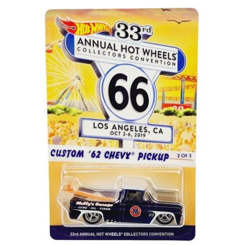 Hot Wheels 33RD Convention Custom `62 Chevy Pickup 1348 Nice CK434
