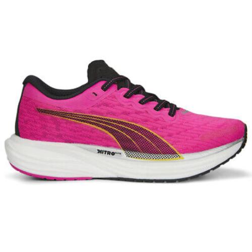 Puma Deviate Nitro 2 Running Womens Pink Sneakers Athletic Shoes 37685513