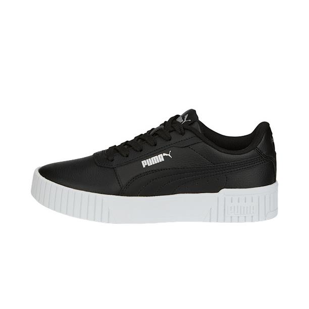 Puma Girls Black Shoe Carina 2.0 JR 386185 01J