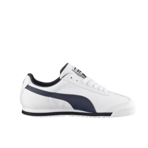 Puma Mens White Shoe Roma Basic+ 353572 12