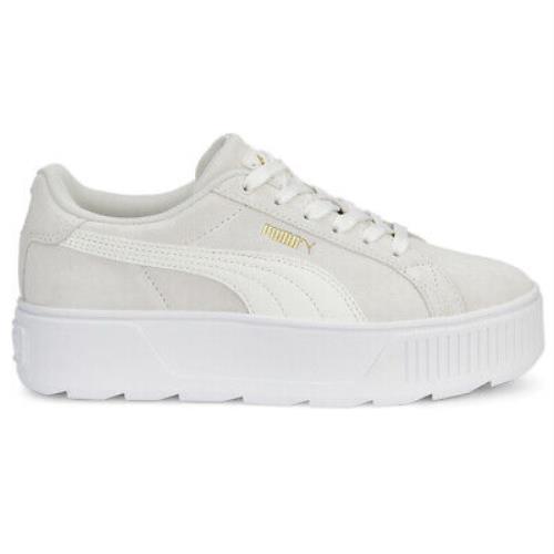 Puma Karmen Platform Womens Grey Sneakers Casual Shoes 38461406 - Grey