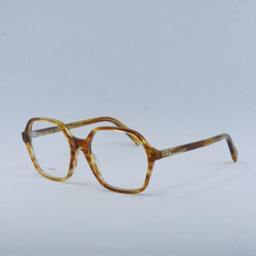 Celine CL50089I 056 Flamed Honey Havana 54mm Eyeglasses