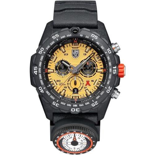 Luminox Bear Grylls Survival Chronograph Master Series Swiss Watch Black/yellow