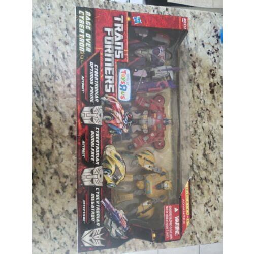 Mib Transformers Generations Rage Over Cybertron Deluxe Pack Toys R Us