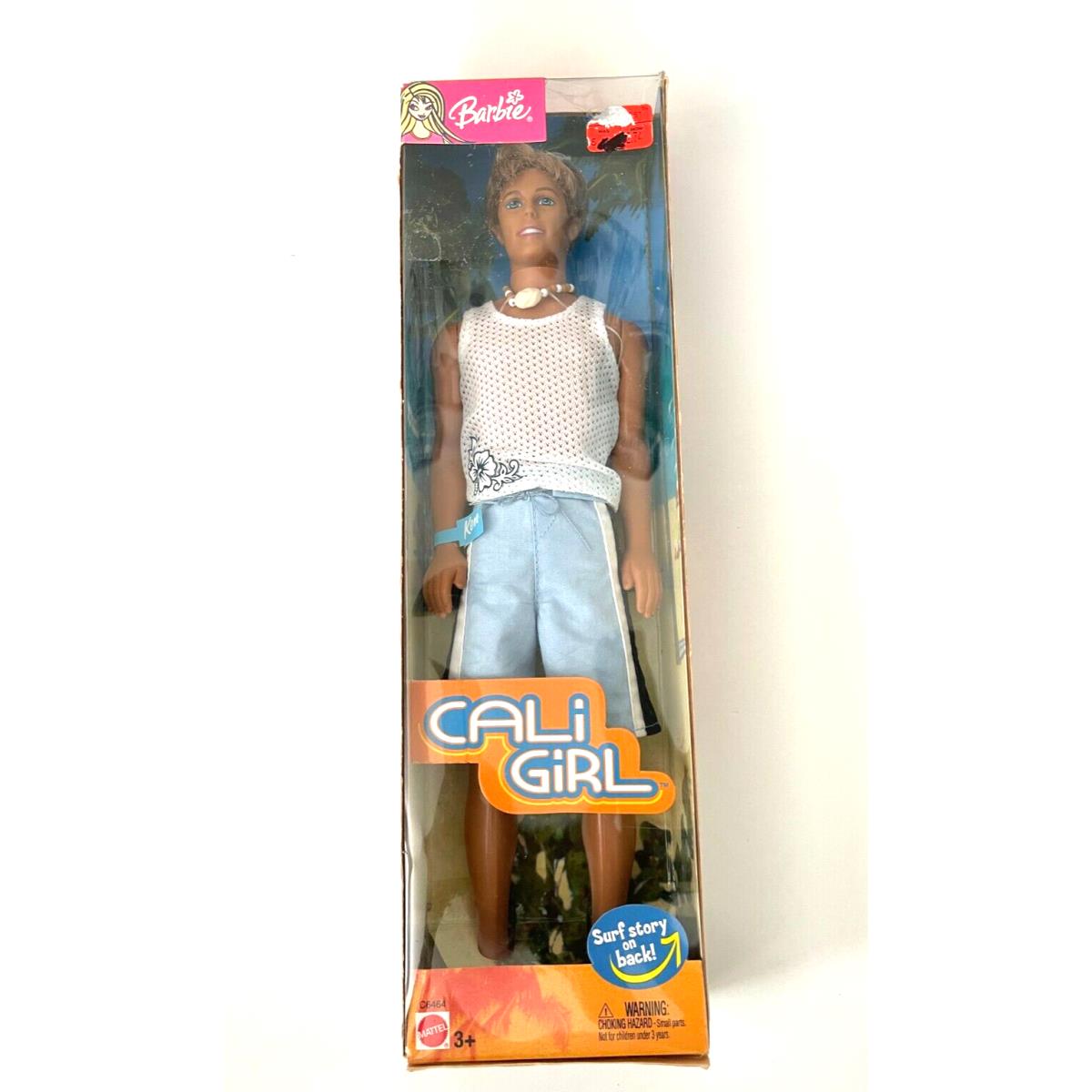 2003 Barbie Cali Girl Barbie Fashion Ken Doll