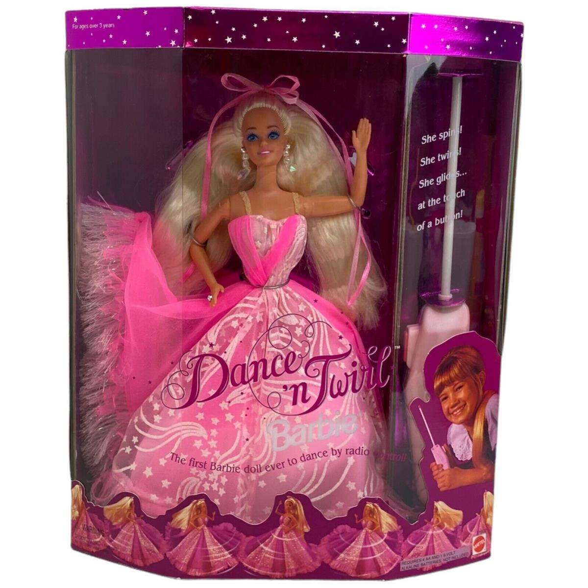Barbie Doll Dance `N Twirl Radio Remote Control 1994 Mattel