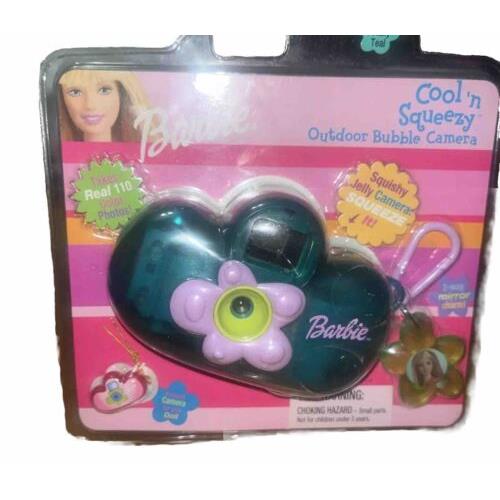 Vintage Old Stock 2001 Barbie Cool N Squeezy Outdoor Bubble Camera