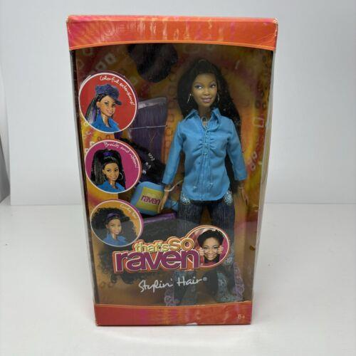 Nrfb Barbie Doll Disney Mattel 2005 Doll That`s SO Raven Stylin Hair J0872