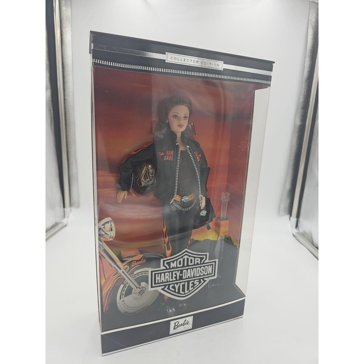 2000 Harley Davidson Motorcycle Barbie - Redhead Coll Edition Doll 29207 Nrfb