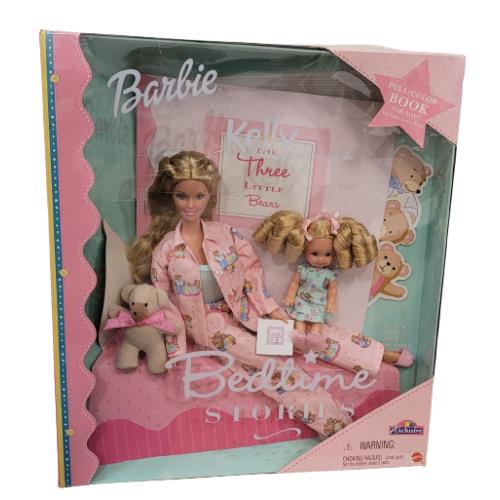 Barbie and Kelly Bedtime Stories Doll Toys R Us Exclusive Giftset 29426 Mattel