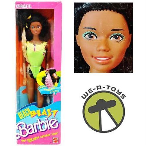 Barbie Beach Blast Christie Doll 1989 Mattel No. 3253