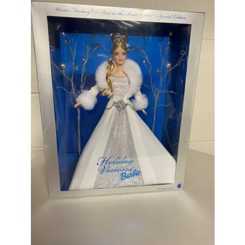 Mattel 2003 Holiday Visions Barbie-winter Fantasy -1st in Series