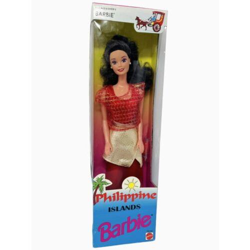 1996 Philippine Islands Barbie 2nd Series Foreign Issue 15142 Red Gold