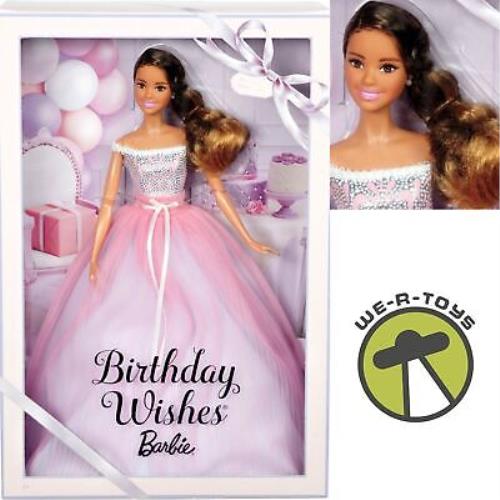 Barbie Collector Birthday Wishes Barbie Doll 2016 Mattel DVP51