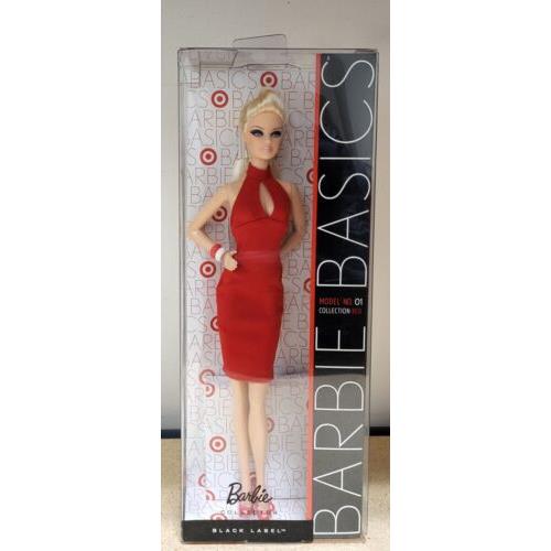Barbie Basics 12 Inch Doll Collection Red Dress Black Label Model No.01 Target