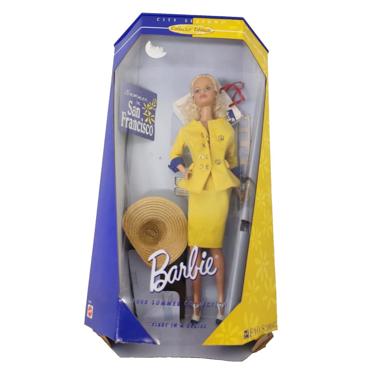 Vintage 1998 Barbie Summer In San Francisco Collector Edition City Season