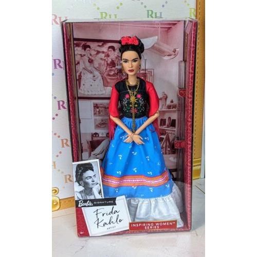 Barbie Signature Inspiring Women Series Artist Frida Kahlo Articulated Doll