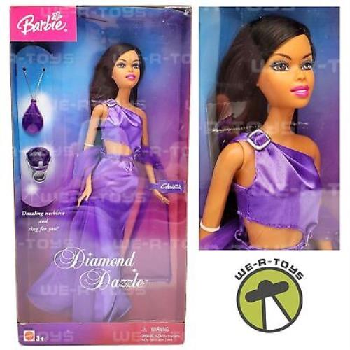 Barbie Purple Diamond Dazzle Christie Doll African American 2004 Mattel Nrfp
