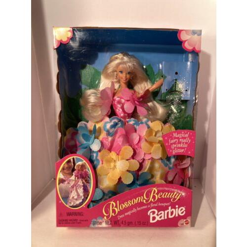 1996 Blossom Beauty Barbie Doll 17032 By Mattel Box Wear