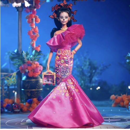 Signature Barbie Dia De Los Muertos 2023 Doll Day of The Dead Mattel In Hand