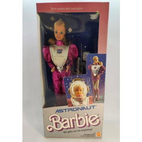 1985 Mattel Astronaut Barbie Doll 2449