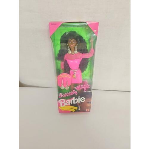 Mint 1992 Earring Magic Barbie African American 2374 Nrfb