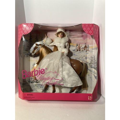 1998 Barbie Winter Ride Gift Set - 19850